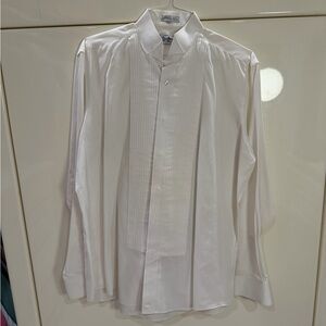 Men's Classic White Dress Shirt
